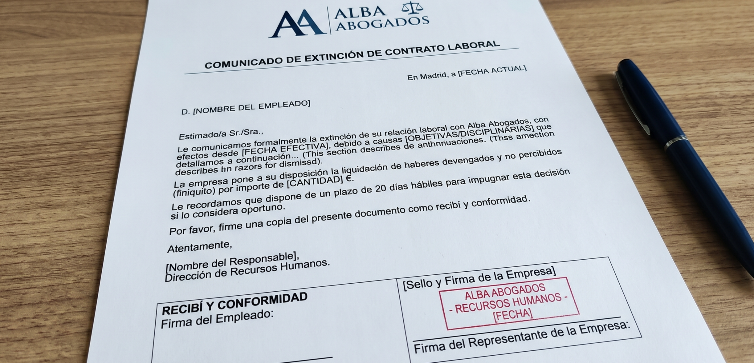 ¿Te han despedido? Guía jurídica de actuación inmediata y pasos clave